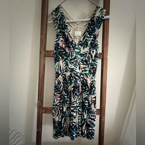 GREYLIN Palm print Anthropologie Dress